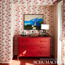 Load image into Gallery viewer, Schumacher Bleeding Hearts Wallpaper 5015861 / Red