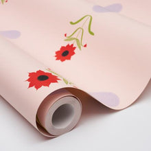 Load image into Gallery viewer, Schumacher Forget Me Dots Wallpaper 5015881 / Pink