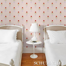 Load image into Gallery viewer, Schumacher Forget Me Dots Wallpaper 5015881 / Pink