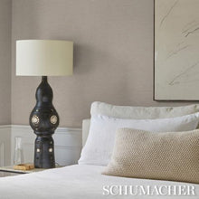 Load image into Gallery viewer, Schumacher Linen Plissé Wallcovering Wallpaper 5015891 / Alabaster
