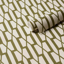 Load image into Gallery viewer, Schumacher Belvedere Wallpaper 5015910 / Olive