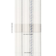 Load image into Gallery viewer, Schumacher Serena Stripe Wallpaper 5015930 / Blue