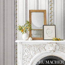 Load image into Gallery viewer, Schumacher Serena Stripe Wallpaper 5015931 / Ochre