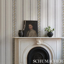 Load image into Gallery viewer, Schumacher Serena Stripe Wallpaper 5015931 / Ochre