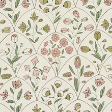 Load image into Gallery viewer, Schumacher Frances Scallop Floral Wallpaper 5015960 / Petal
