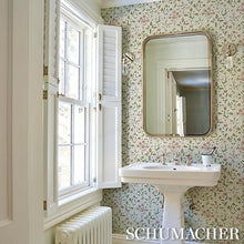 Load image into Gallery viewer, Schumacher Frances Scallop Floral Wallpaper 5015960 / Petal