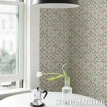 Load image into Gallery viewer, Schumacher Frances Scallop Floral Wallpaper 5015960 / Petal