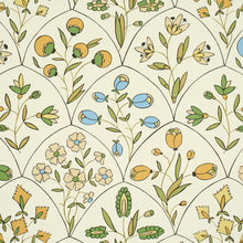 Load image into Gallery viewer, Schumacher Frances Scallop Floral Wallpaper 5015961 / Document