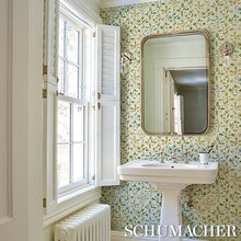 Load image into Gallery viewer, Schumacher Frances Scallop Floral Wallpaper 5015961 / Document