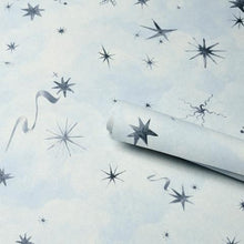 Load image into Gallery viewer, Schumacher Luminaries Wallpaper 5016010 / Clear Blue
