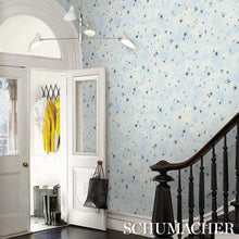 Load image into Gallery viewer, Schumacher Luminaries Wallpaper 5016010 / Clear Blue