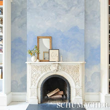Load image into Gallery viewer, Schumacher Painted Sky Wallpaper 5016021 / Clear Blue
