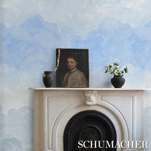 Load image into Gallery viewer, Schumacher Painted Sky Wallpaper 5016021 / Clear Blue