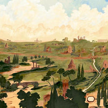 Load image into Gallery viewer, Schumacher Appian Way 4 Panel Set Wallpaper 5016040 / Daylight