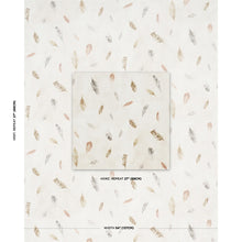Load image into Gallery viewer, Schumacher Woodland Feathers Wallpaper 5016060 / Pebble