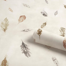 Load image into Gallery viewer, Schumacher Woodland Feathers Wallpaper 5016061 / Autumn