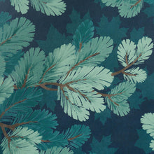 Load image into Gallery viewer, Schumacher Covey Hedge Wallpaper 5016070 / Midnight