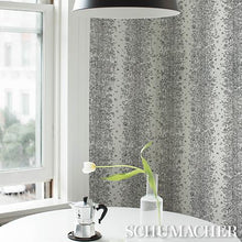 Load image into Gallery viewer, Schumacher Edward Steed's Towers Of Flowers Wallpaper 5016141 / Black &amp; White