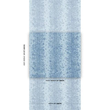 Load image into Gallery viewer, Schumacher Edward Steed's Towers Of Flowers Wallpaper 5016142 / Sky Blue &amp; Navy