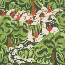 Load image into Gallery viewer, Schumacher Margaret Schloeman's Fox Chase Wallpaper 5016150 / Forest