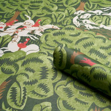 Load image into Gallery viewer, Schumacher Margaret Schloeman's Fox Chase Wallpaper 5016150 / Forest