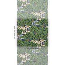 Load image into Gallery viewer, Schumacher Margaret Schloeman's Fox Chase Wallpaper 5016151 / Navy &amp; Green