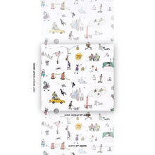 Load image into Gallery viewer, Schumacher Joana Avillez's Street Scenes  Wallpaper 5016170 / Multicolor On White