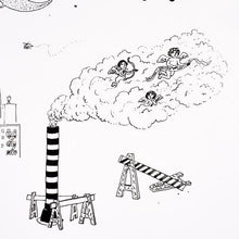 Load image into Gallery viewer, Schumacher Joana Avillez's Street Scenes  Wallpaper 5016171 / Black &amp; White
