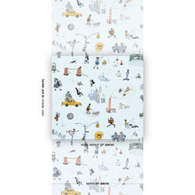 Load image into Gallery viewer, Schumacher Joana Avillez's Street Scenes  Wallpaper 5016172 / Multicolor On Sky Blue