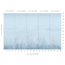 Load image into Gallery viewer, Schumacher Pascal Campion's New York Skyline Wallpaper 5016190 / Blue