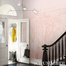 Load image into Gallery viewer, Schumacher Pascal Campion's New York Skyline Wallpaper 5016191 / Blush