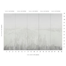 Load image into Gallery viewer, Schumacher Pascal Campion's New York Skyline Wallpaper 5016192 / Soft Gray