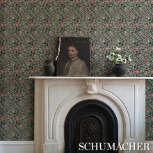 Load image into Gallery viewer, Schumacher Garden Guild Wallpaper 5016270 / Midnight