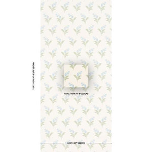 Schumacher Lily Of The Valley Wallpaper 5016280 / Bluebell