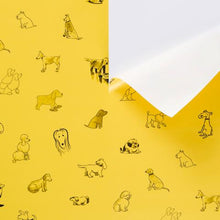 Load image into Gallery viewer, Schumacher Good Dogs Everywhere Wallpaper 5016301 / Taxi-Cab Yellow