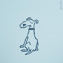 Load image into Gallery viewer, Schumacher Good Dogs Everywhere Wallpaper 5016302 / Sky &amp; Navy Blue
