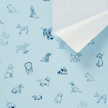 Load image into Gallery viewer, Schumacher Good Dogs Everywhere Wallpaper 5016302 / Sky &amp; Navy Blue