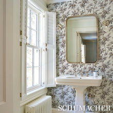 Load image into Gallery viewer, Schumacher Brantwood Vine Wallpaper 5016352 / Graphite