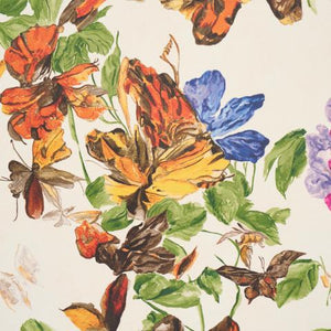 Schumacher Pyne Butterfly Wallpaper 5016380 / Monarch Orange