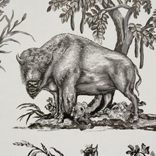 Load image into Gallery viewer, Schumacher Western Toile Wallpaper 5016440 / Carbon