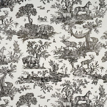 Load image into Gallery viewer, Schumacher Western Toile Wallpaper 5016440 / Carbon