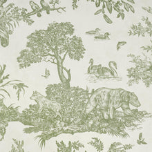 Load image into Gallery viewer, Schumacher Western Toile Wallpaper 5016441 / Olive