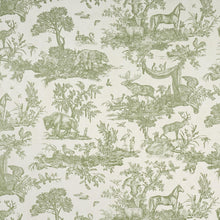Load image into Gallery viewer, Schumacher Western Toile Wallpaper 5016441 / Olive