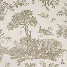Load image into Gallery viewer, Schumacher Western Toile Wallpaper 5016442 / Stone