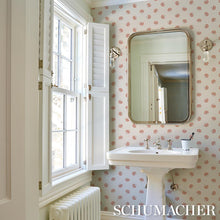 Load image into Gallery viewer, Schumacher Auclair Floral Wallpaper 5016480 / Red