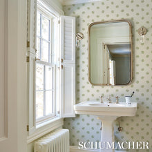 Load image into Gallery viewer, Schumacher Auclair Floral Wallpaper 5016482 / Green