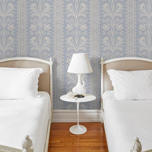 Load image into Gallery viewer, Schumacher Bell Flowers Wallpaper 5016490 / Light Blue