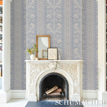 Load image into Gallery viewer, Schumacher Bell Flowers Wallpaper 5016490 / Light Blue
