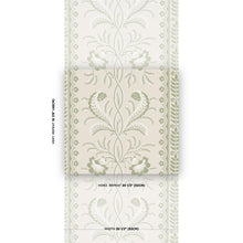 Load image into Gallery viewer, Schumacher Bell Flowers Wallpaper 5016491 / Green