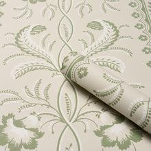 Load image into Gallery viewer, Schumacher Bell Flowers Wallpaper 5016491 / Green